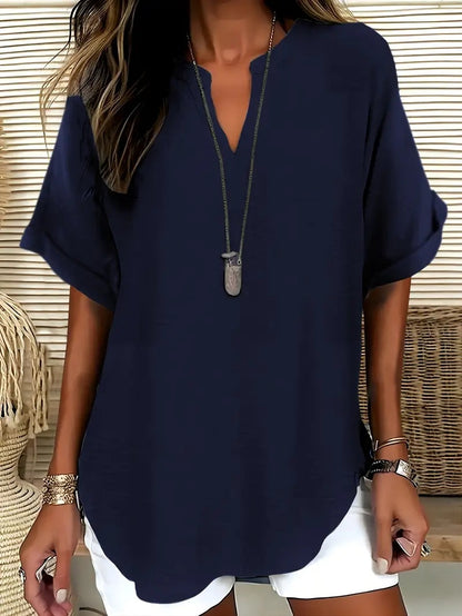 Chemise femme ample manches chauve-souris - détail des manches