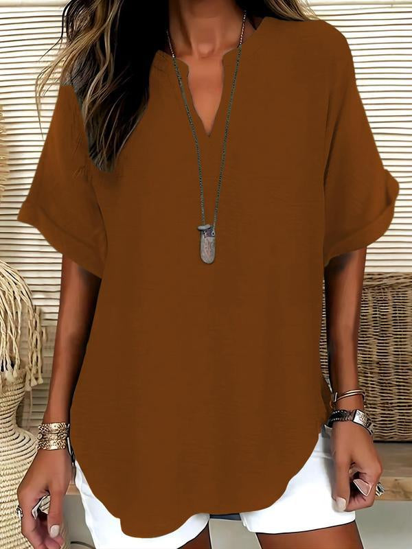 Chemise femme ample manches chauve-souris - vue rapprochée