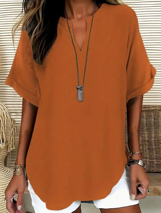Chemise femme ample manches chauve-souris - look complet