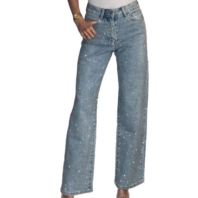 Pantalon taille haute vue de dos